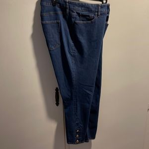 Loft plus straight leg jeans